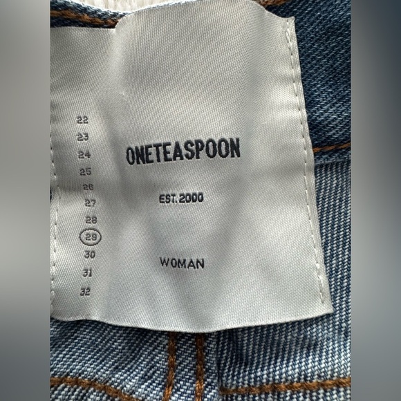 One Teaspoon Blue Distressed Jean Shorts
(Listing #36) - Picture 6 of 7